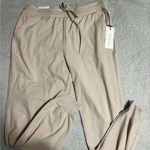 Rachel Zoe Light Beige Track Pants